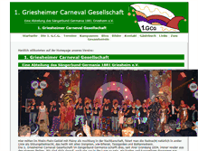 Tablet Screenshot of 1gcg-griesheim.de